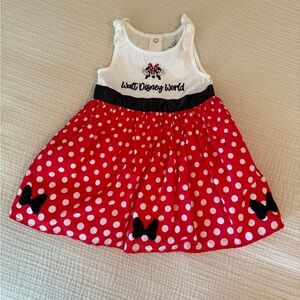 Disney Kids Red Polka Dot Dress